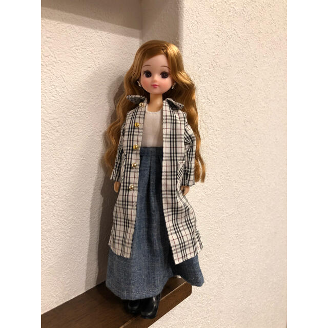 849 リカちゃん　ハンドメイド服　アウトフィット　5点セット ハンドメイドのぬいぐるみ/人形(その他)の商品写真