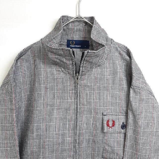 FRED PERRY フレッドペリー ブルゾン チェック 千鳥格子