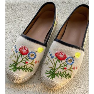 🌟美品🌟CHIAKI KATAGIRI お花の刺繍　靴(スニーカー)