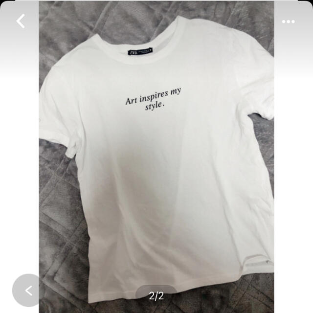 ZARA(ザラ)のZara tシャツ レディースのトップス(Tシャツ(半袖/袖なし))の商品写真