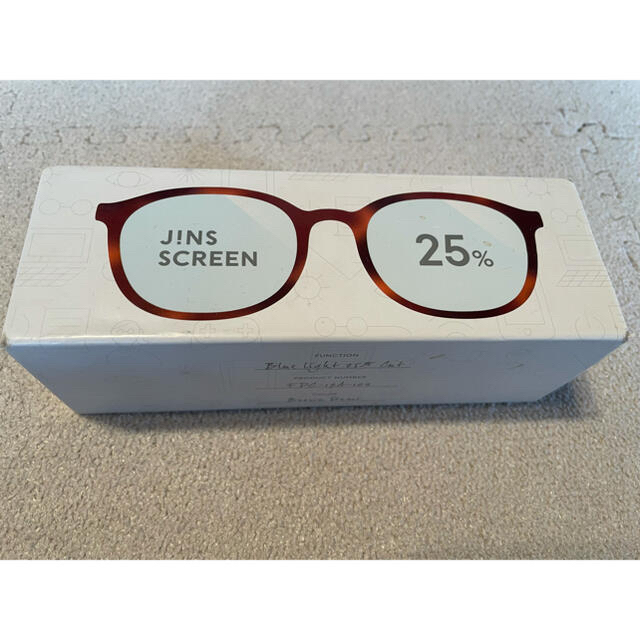 JINS(ジンズ)のJINS ブルーライトカットメガネ(度なし) レディースのファッション小物(サングラス/メガネ)の商品写真