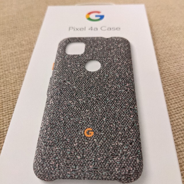 Pixel4a 純正ケース　グレー スマホ/家電/カメラのスマホアクセサリー(Androidケース)の商品写真