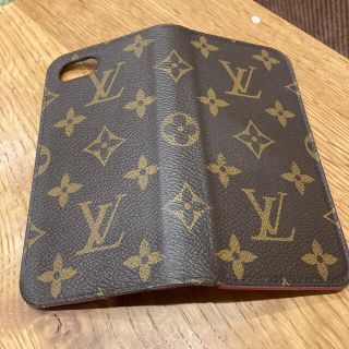 ルイヴィトン(LOUIS VUITTON)のルイヴィトンiPhone7,8,SE2ケース フォリオ モノグラム 美品 ピンク(iPhoneケース)