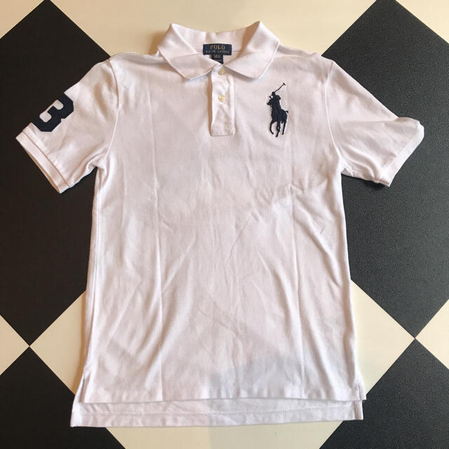 新品 POLO ラルフ ポロ ラルフローレン ポロシャツ  ホワイト L