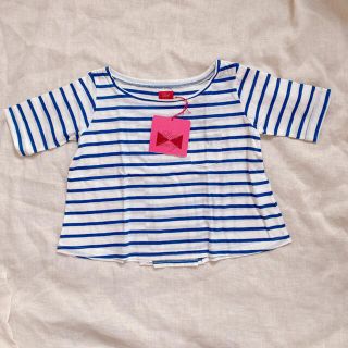 スイートルーム(SweetRoom)のLittle deicy ボーダーカットソー(Tシャツ/カットソー)