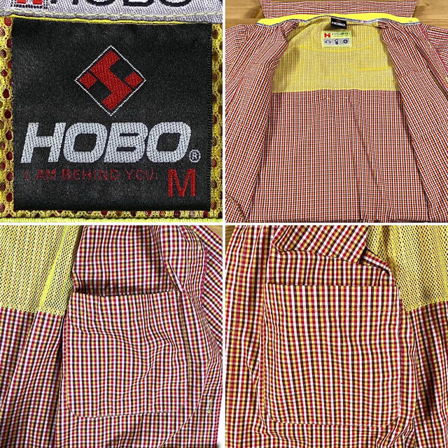 hobo(ホーボー)のHOBO ホーボー ビッグシルエット チェックシャツ 5ポケット メンズのトップス(シャツ)の商品写真