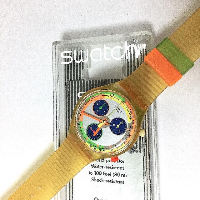 swatch(スウォッチ)の数回使用長期保存品[希少レア]Swatch JellyStagジェリー・スタッグ メンズの時計(腕時計(アナログ))の商品写真