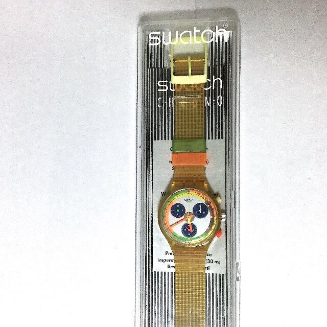 swatch(スウォッチ)の数回使用長期保存品[希少レア]Swatch JellyStagジェリー・スタッグ メンズの時計(腕時計(アナログ))の商品写真