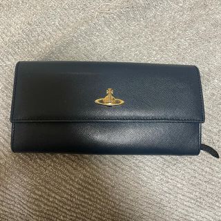 ヴィヴィアンウエストウッド(Vivienne Westwood)のお値下げ！【ヴィヴィアン•ウエストウッド】ネイビー長財布(財布)