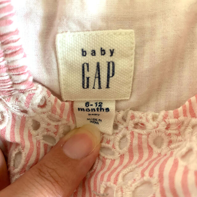 babyGAP(ベビーギャップ)のベビーギャップ ワンピース 70cm キッズ/ベビー/マタニティのベビー服(~85cm)(ワンピース)の商品写真