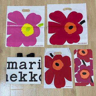 マリメッコ(marimekko)のマリメッコ　ショップ袋　①(ショップ袋)