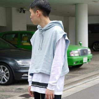 ジエダ(Jieda)のタグ付き Neon Sign Short Hoodie(Tシャツ/カットソー(半袖/袖なし))