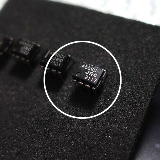 ＜1個＞ JRC 4556D 艶あり ストック品 4558D互換 複数可(エフェクター)