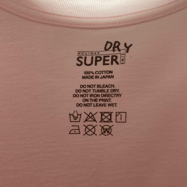 holiday(ホリデイ)のHOLIDAY スーパーファインドライミニドレス　ピンク レディースのトップス(Tシャツ(長袖/七分))の商品写真