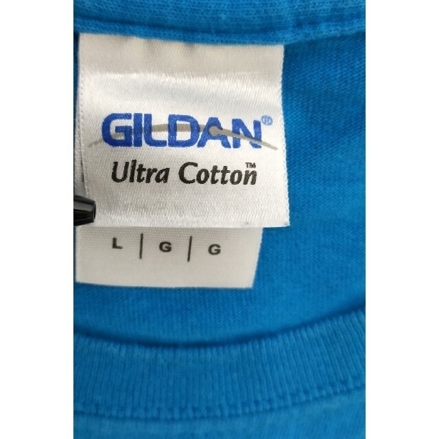 GILDAN(ギルタン)の☆GILDAN 半袖カットソー ブルー サイズ XL メンズのトップス(Tシャツ/カットソー(半袖/袖なし))の商品写真