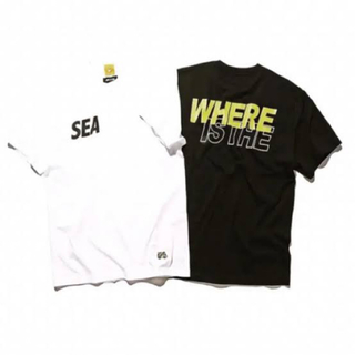 fr2 wind and sea コラボ ホワイト レア商品(Tシャツ/カットソー(半袖/袖なし))
