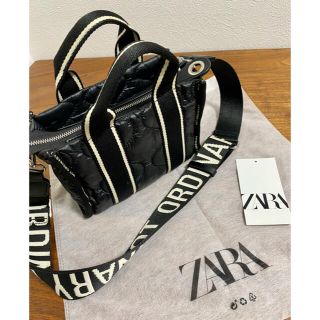 ザラ(ZARA)の超美品☆大人気☆早い者勝ち【ZARA】ナイロン ミニトートバッグ(ショルダーバッグ)