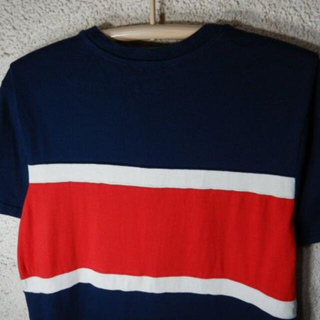 Levi's(リーバイス)のo2743　リーバイス　半袖　デカロゴ　ボーダー　デザイン　tシャツ メンズのトップス(Tシャツ/カットソー(半袖/袖なし))の商品写真