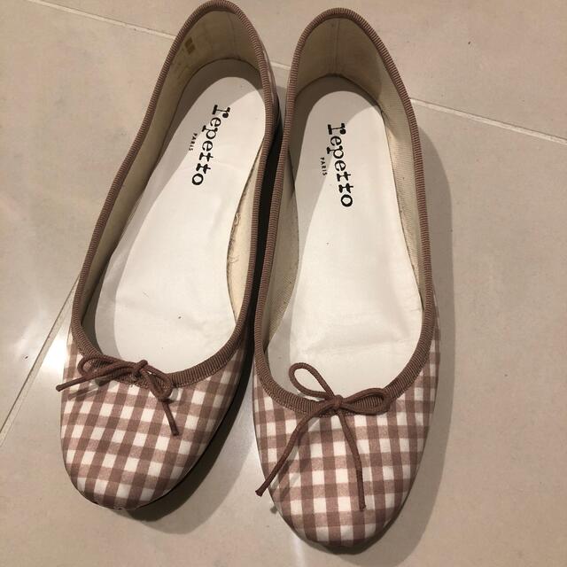 レペット　38 ギンガムチェック　repetto