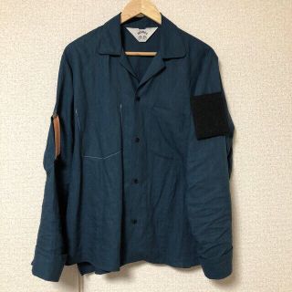 サンシー(SUNSEA)の値下げ可！【SUNSEA】LINEN GIGOLO&GIGOLET SHIRT(シャツ)