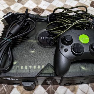 エックスボックス(Xbox)の初代XBOX special edition EVOX導入 HDD250G換装(家庭用ゲーム機本体)