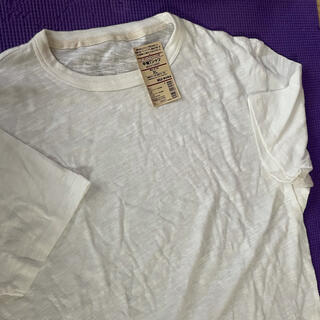 ムジルシリョウヒン(MUJI (無印良品))の新品　無印良品　メンズ半袖TシャツXL　オーガニックコットンムラ系(Tシャツ/カットソー(半袖/袖なし))