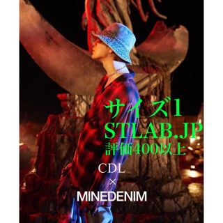 サンダイメジェイソウルブラザーズ(三代目 J Soul Brothers)のサイズ1 CDL × MINEDENIM Rayon Check Work SH(シャツ)