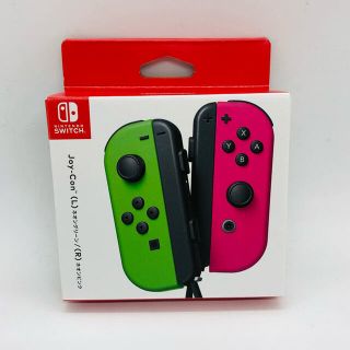 ニンテンドースイッチ(Nintendo Switch)のJoy-Con（ネオングリーン / ネオンピンク）(その他)