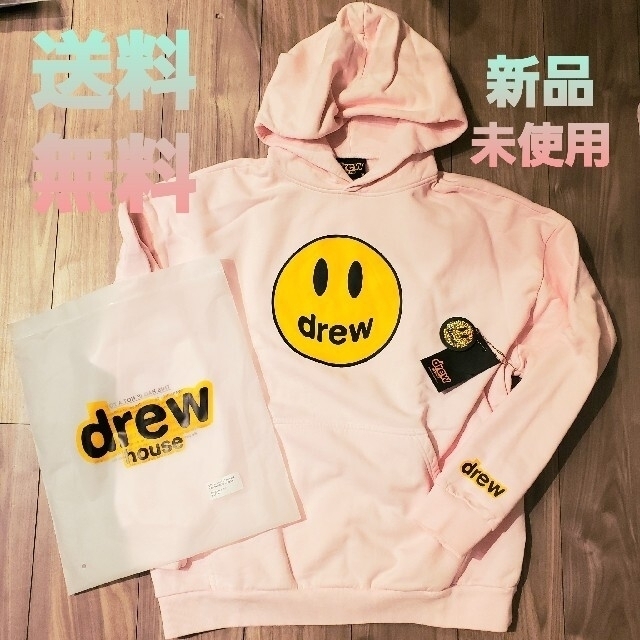 drewhouse mascot hoodie pink size S