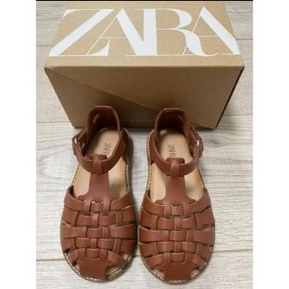 ザラキッズ(ZARA KIDS)の美品 ZARA キッズ サンダル ザラ 13.5cm(サンダル)