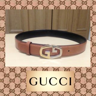 グッチ(Gucci)のGUCCIの本革ベルト(正規品)(ベルト)