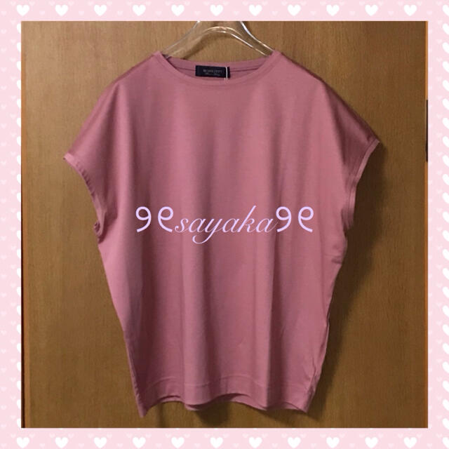 JUSGLITTY(ジャスグリッティー)の🌸新品🌸 💗JUSGLITTY💗ゆるTシャツ  レディースのトップス(Tシャツ(半袖/袖なし))の商品写真