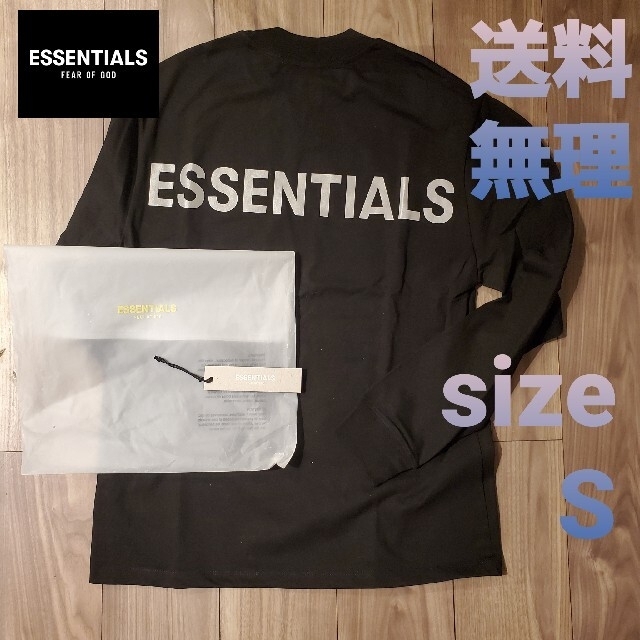 FEAR OF GOD(フィアオブゴッド)のfog essentials long sleeve tee size s レディースのトップス(Tシャツ(長袖/七分))の商品写真