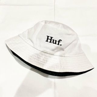 ハフ(HUF)のHUF バケットハット リバーシブル ホワイト ブラック(ハット)