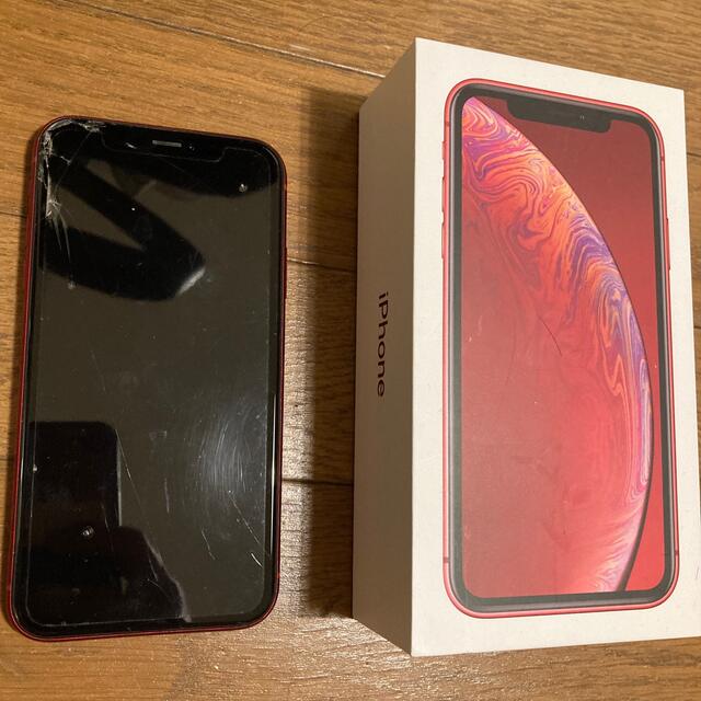 iPhone XR 64G RED ジャンク品　（SIMロック解除）