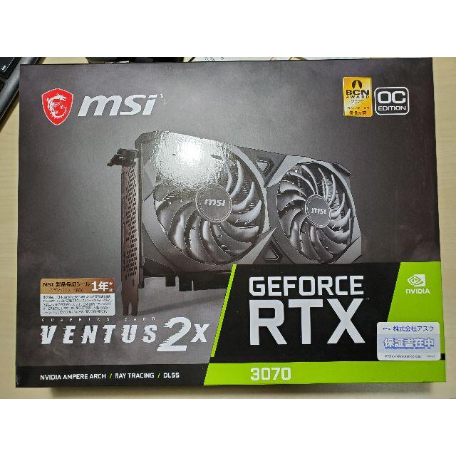 PCパーツ専用MSI RTX3070 VENTUS2XOC