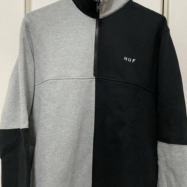 HUF(ハフ)のHUF　SEPARATOR ZIP FLEECE ハーフジップ　トレーナー メンズのトップス(スウェット)の商品写真