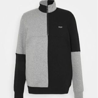 ハフ(HUF)のHUF　SEPARATOR ZIP FLEECE ハーフジップ　トレーナー(スウェット)