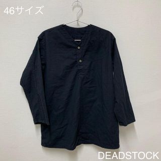 ワンエルディーケーセレクト(1LDK SELECT)の46 デッドストック ロシア軍 スリーピングシャツ 黒 m47 m-47 m52(Tシャツ/カットソー(七分/長袖))