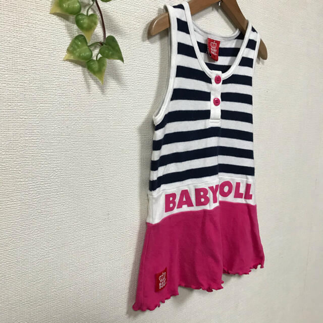 BABYDOLL(ベビードール)のBABY DOLL ワンピース　ノースリ　女の子　90  キッズ/ベビー/マタニティのキッズ服女の子用(90cm~)(ワンピース)の商品写真