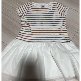 プチバトー(PETIT BATEAU)のかーこ様専用　ワンピース　95センチ(ワンピース)