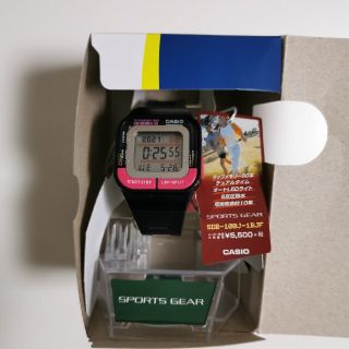 カシオ(CASIO)のCASIOランニング用ウオッチ(腕時計(デジタル))