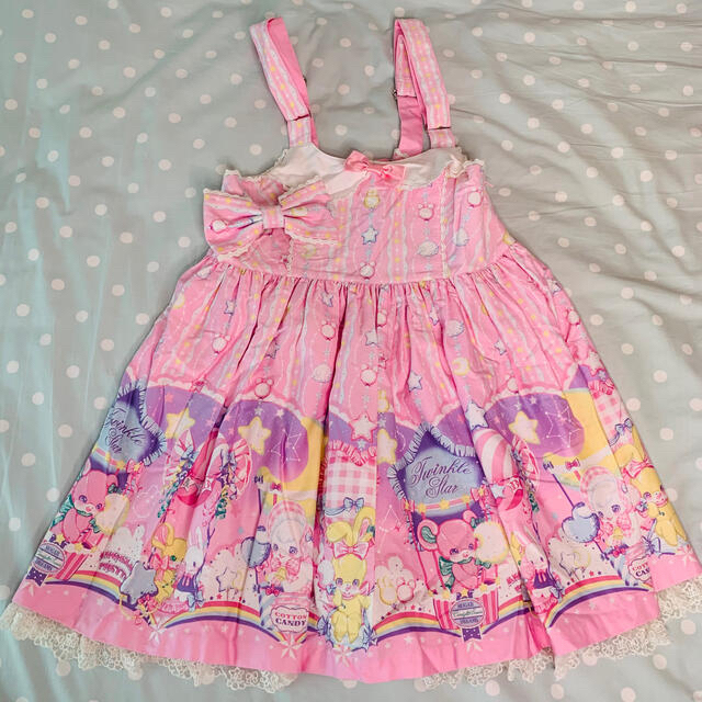 Angelic Pretty Cotton Candy shop サロペット