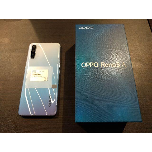 激安特価  OPPO - OPPO Reno A3 white SIMフリー スマートフォン本体