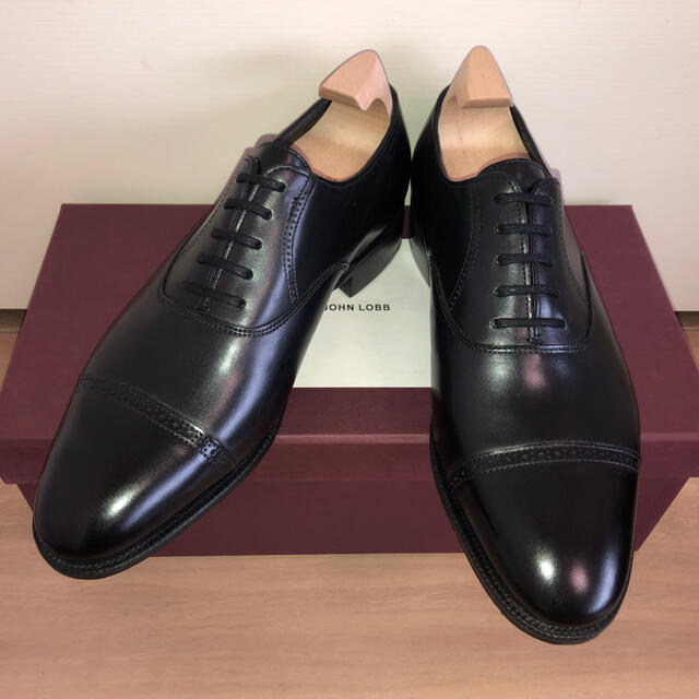 JOHN LOBB Philip2 UK7.5 純正シューツリー付きサイズUK75E