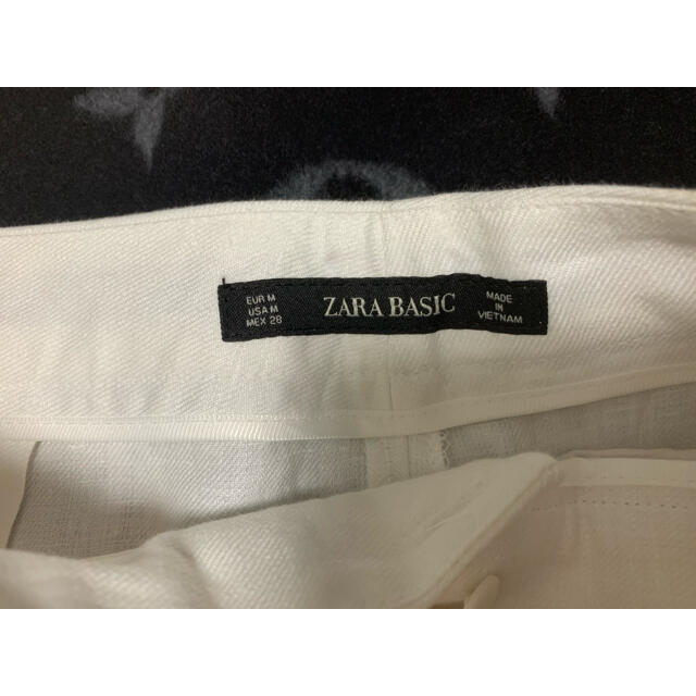 ZARA(ザラ)のZARA ワイドパンツ 麻素材 レディースのパンツ(その他)の商品写真