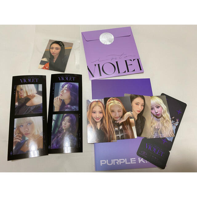 PURPLE KISS INTO VIOLET パープルキス エンタメ/ホビーのCD(K-POP/アジア)の商品写真