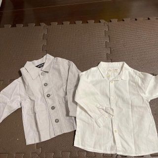 ザラキッズ(ZARA KIDS)のコムサ　zara シャツ　セット(ブラウス)