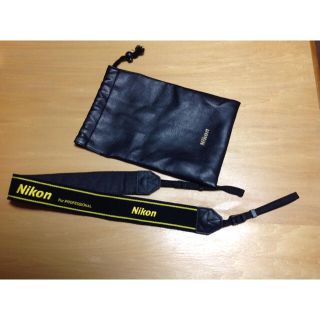 ニコン(Nikon)のNikon ネックストラップ & 袋(その他)