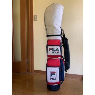 フィラ(FILA)のmkty1113様専用　キャディバッグ　FILA フィラ　8.5型　ゴルフバック(バッグ)